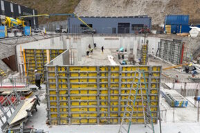 Baustelle - Gerüst